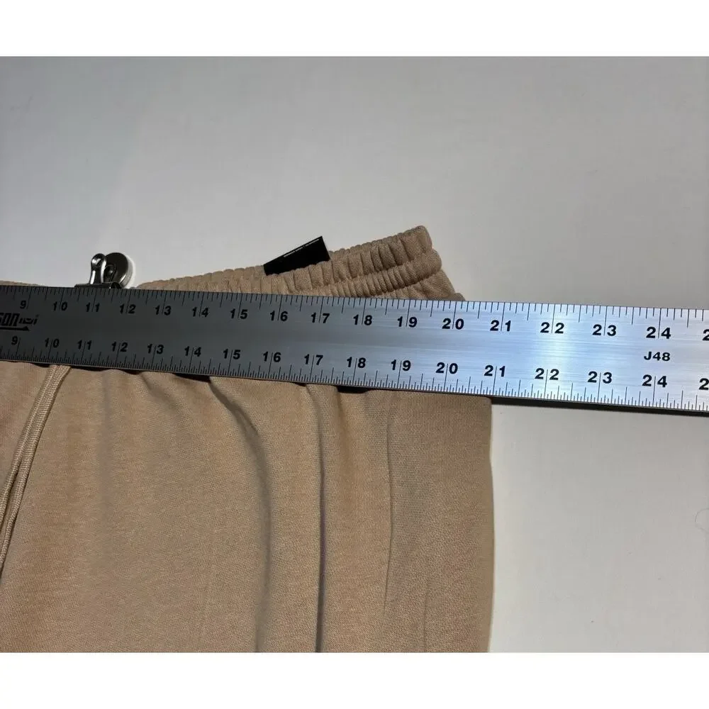 Adidas Cargo Jogger Sweatpants 2XL Beige Tan Athletic Fleece Pants NWT 🔥🖤